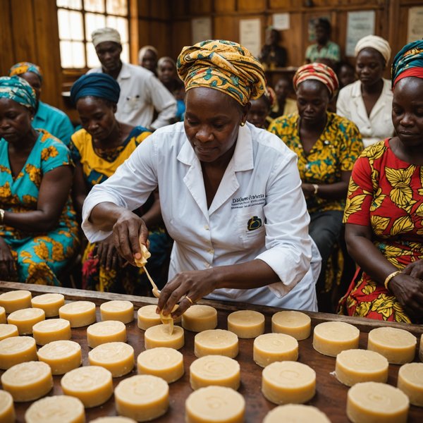 Quelle croisière permet de participer à des ateliers de fabrication de savons artisanaux en Afrique?